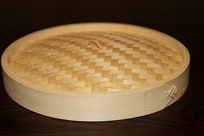 NNEDSZ 9 Inch Bamboo Steamer Set-2 Steamer Baskets With 1 Lid