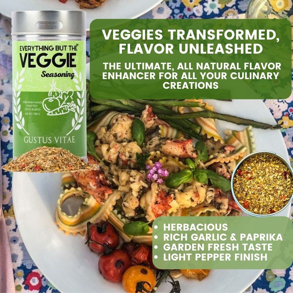 Best for Veggie Seasonings | Set of 6 XL Tins