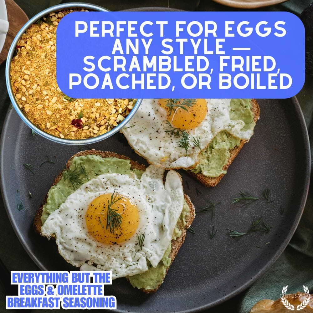 Everything But The Eggs & Omelette Breakfast Seasoning